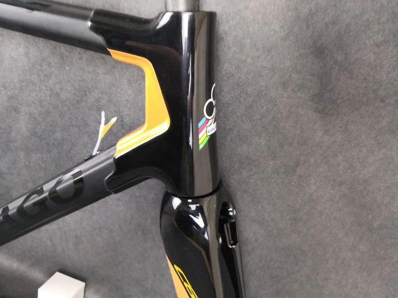 Набор углеродных дорожных Рам Colnago C64 из черного золота T1100 набор велосипедов с 12
