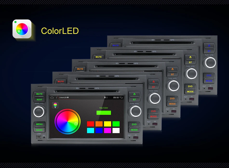 Flash Deal Bosion 2DIN Car DVD Player Multimedia For Ford Fiesta Ford Focus 2 Mondeo 4 C-Max S-Max FusionTransit Radio GPS Navigation 12