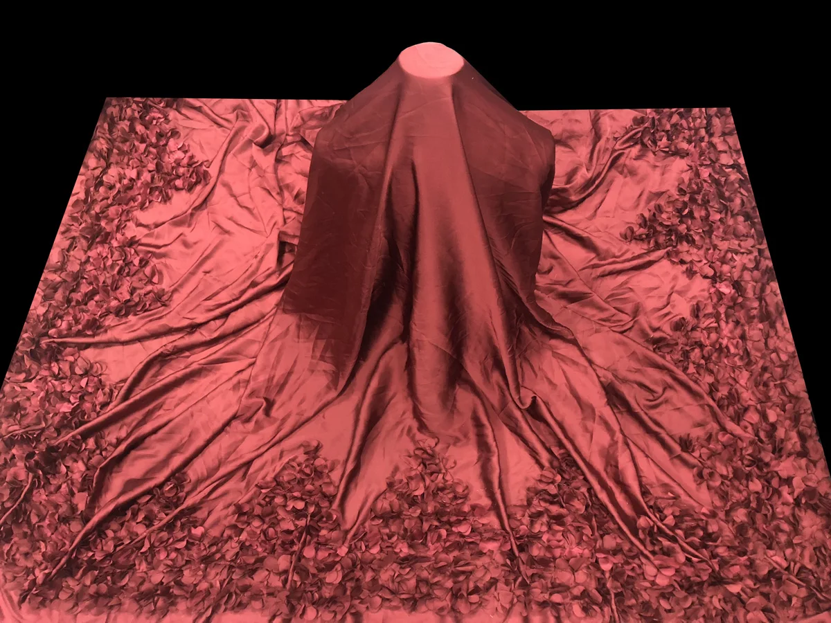 

New Style Nigerian 3D Lace Fabrics 2019 High Quality Tulle African Laces Fabric Wedding French Tulle Lace Material RF311