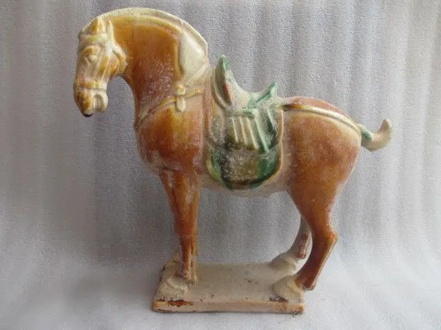 

8.66 inch / Tang sancai ceramics collection horses in ancient China