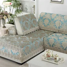 Proud Rose европейская кружевная диванная подушка комбинированный диванный чехол павлин синяя подушка полный чехол противоскользящее диванное полотенце