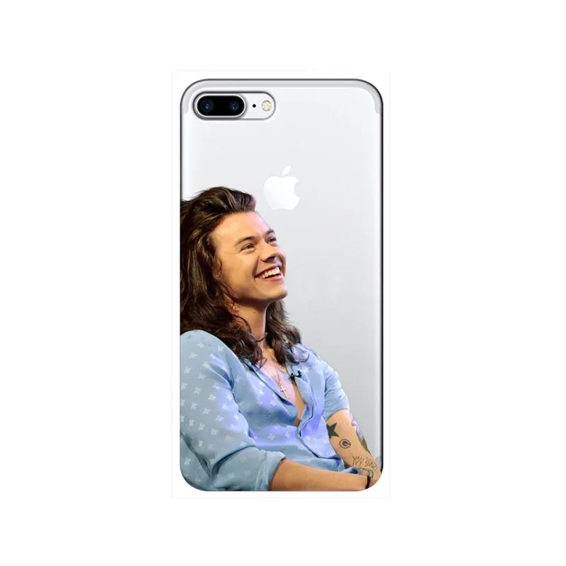 Мягкий чехол для телефона из ТПУ One Direction 1D iPhone 11 11PRO MAX5 5S 6 XR XS MAX Plus 7 8 harry styles|Сумки