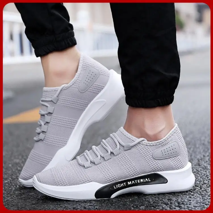 Men Casual Shoes Mesh Men Shoes Slip-On Men Sneakers Breathable Trainers White Sneakers Fashion Sneakers Male Shoes Footwear2019