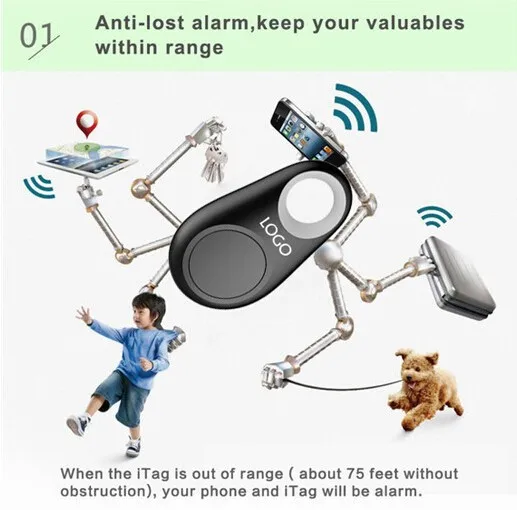 10 шт. мини Smart Беспроводной Bluetooth трекер автомобиль ребенок кошелек домашних животных Key Finder gps Locator Anti-потерянный сигнал тревоги напоминание
