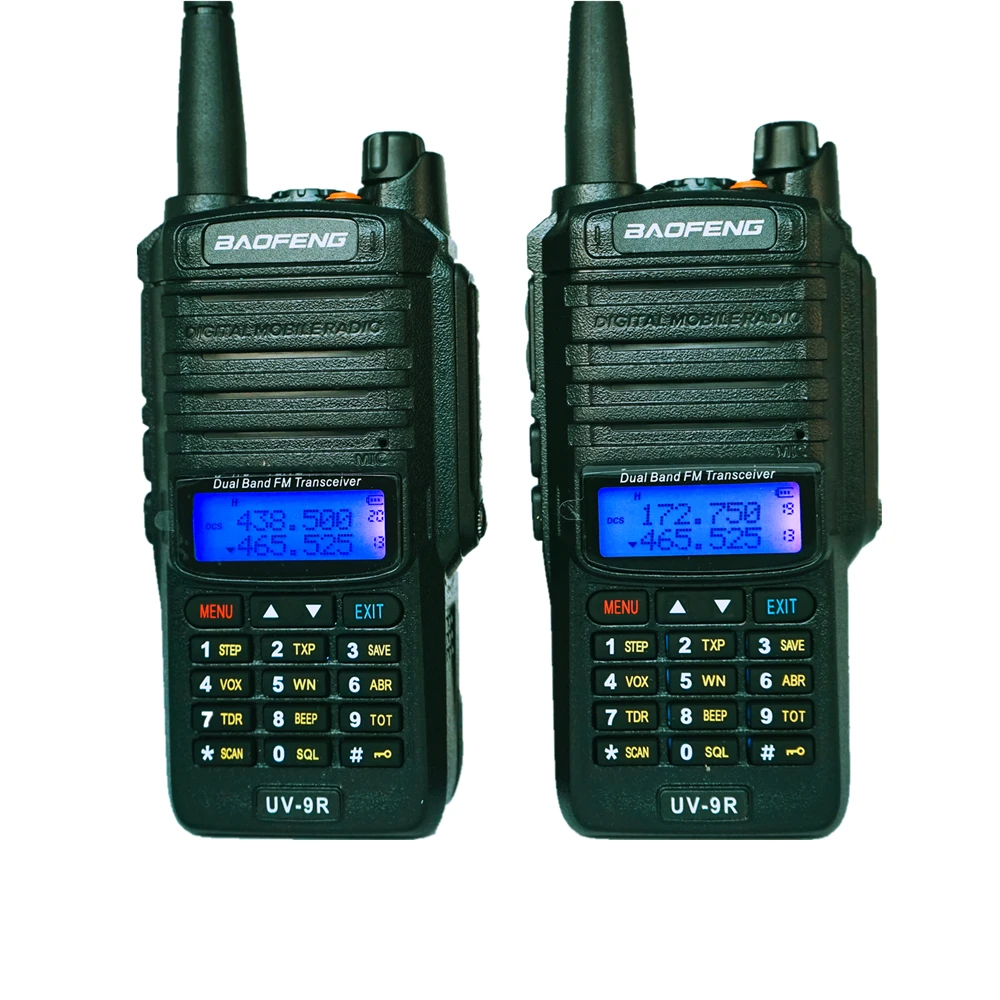 8 Вт Baofeng UV 9R рация IP67 водонепроницаемый двухдиапазонный двухсторонний