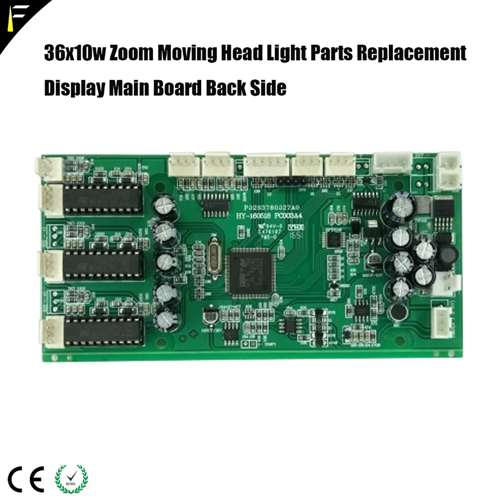 RGBW 4в1 Светодиодный прожектор с подвижной головкой, материнская плата 36*10 Вт 36*12 Вт, ЖК-дисплей, часть 108*10 Вт 108*12 Вт, светодиодный источник, основная плата управления