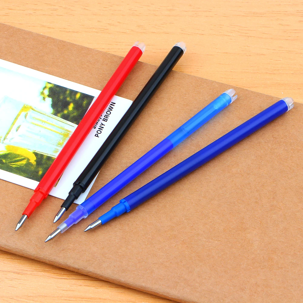 10 шт./лот стержень со стираемыми чернилами гелевая ручка 0,5 мм чернил гелевая ручка повторная заливка для письма подарок для детей школьные