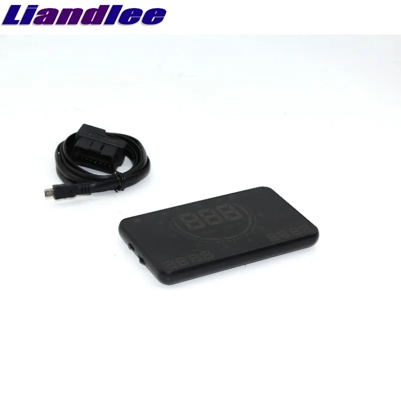 Liandlee Car Projector Screen For New OBD Car Speed Projector Driving Refkecting Windshield HUD Head Up Display Digital 10