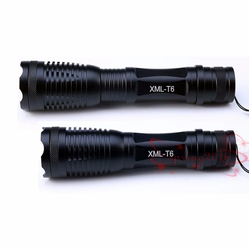 XM L T6 Водонепроницаемый 4000 люмен фонарик Фонарь тактический зум Cree Led фонарь