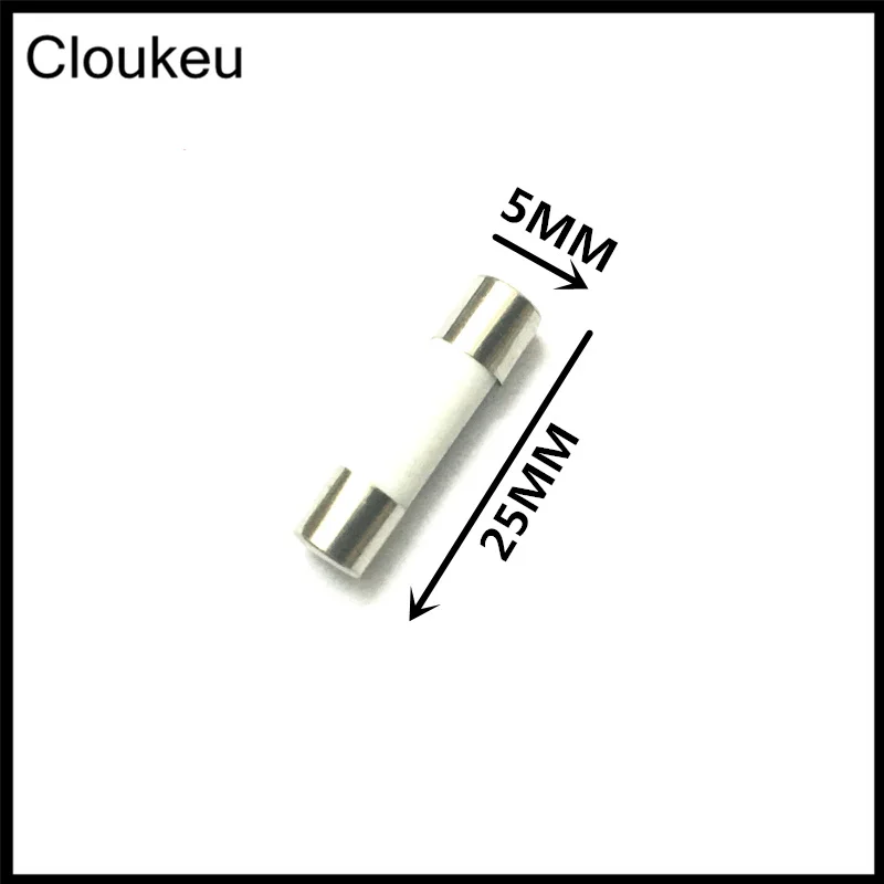 

5A 5*25 Ceramic Fuse 250V 5a RO55 Fast blow fuse 10Pcs