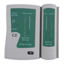 RJ45 RJ11 9 В Батарея профессиональный тестер кабельных сетей LAN патч-кабель инструмента тестирования Сетевое оборудование выключатель Finder инструмент