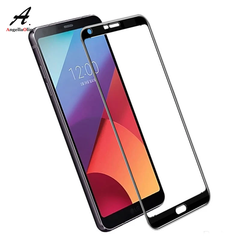9H полное покрытие закаленное стекло протектор экрана для LG G5 Q6 V10 K10 V30 Plus + 2016 2017 G7