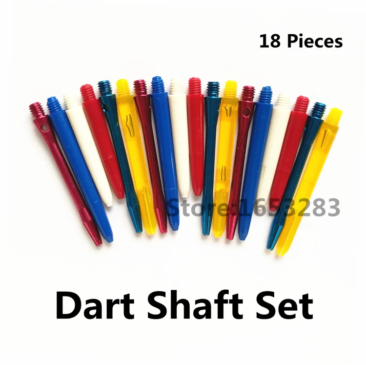 Top Quality Plastic/aluminum Dart Shaft Set 18pcs lot Darts Accessories
