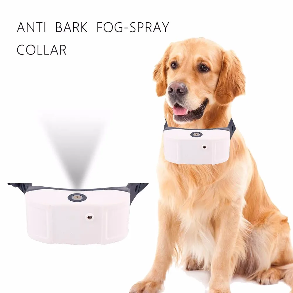 

Smart Electric Citronella Fog-spray Pet Trainer Anti-Bark Control Collar Spray Pet Dog Supplies package without spray