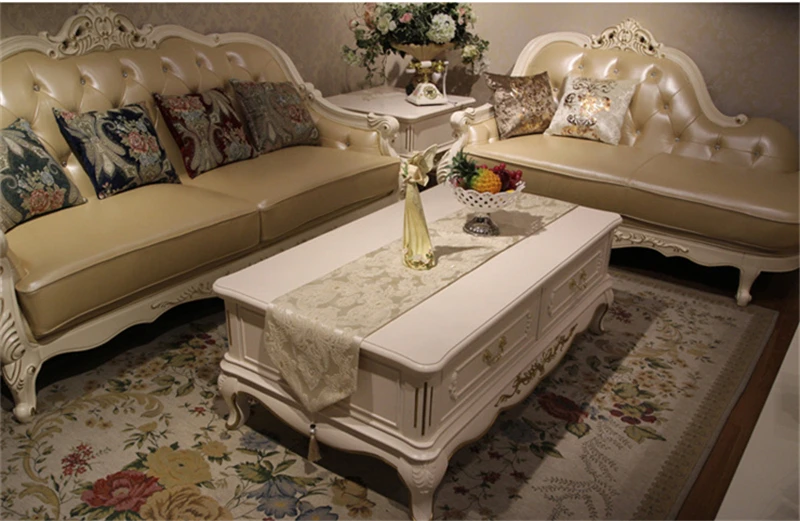3 Colors European Concise Table Runners For Wedding Luxurious Embroidered Cotton Linen Table Runner Cabinet Cover Home Decor    