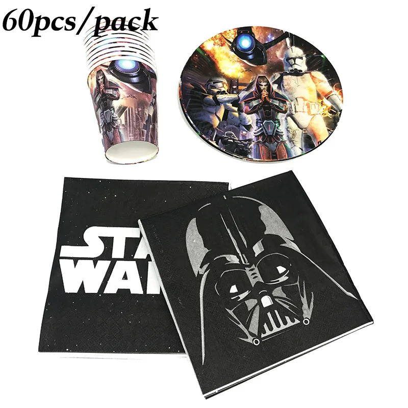 star wars plates and napkins