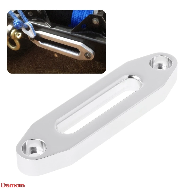 4000lbs Alumimum Hawse Fairlead ل الاصطناعية حبل رفع سلك توصيل للكابل SUV ATV UTV 4000lbs Alumimum Hawse Fairlead ل الاصطناعية حبل رفع سلك توصيل للكابل SUV ATV UTV