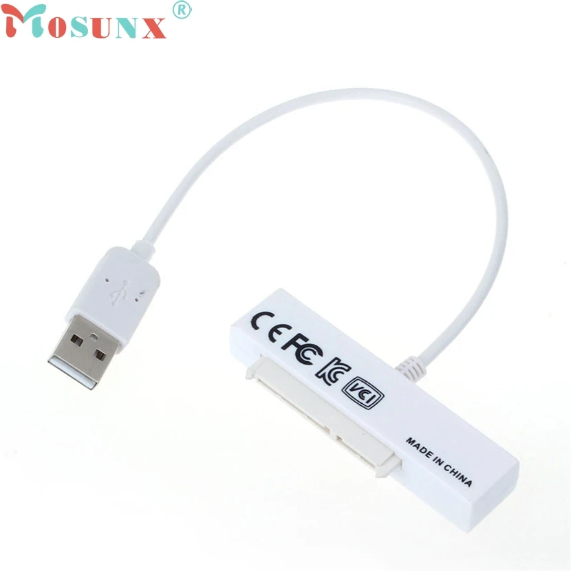 Адаптер mosunx Mecall USB 2 0 на SATA 7 + 15 Pin 22P для 5 дюймового жесткого диска бесплатная