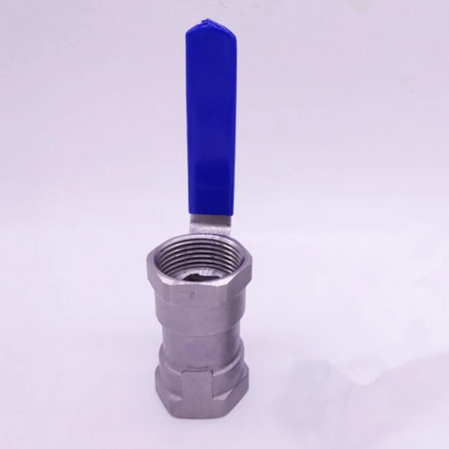 

1PCS 201/304 Stainless Steel Ball Valve DN40/50 one-piece medium-sized Female Thread
