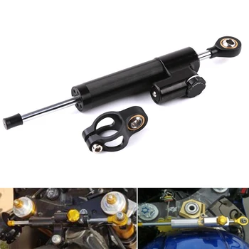 

CNC Aluminum Adjustable Motorcycles Steering Stabilize Damper Bracket Mount Kit For YAMAHA YZF R6 R1 r3 gsxr1000 gsxr600 cbr1000