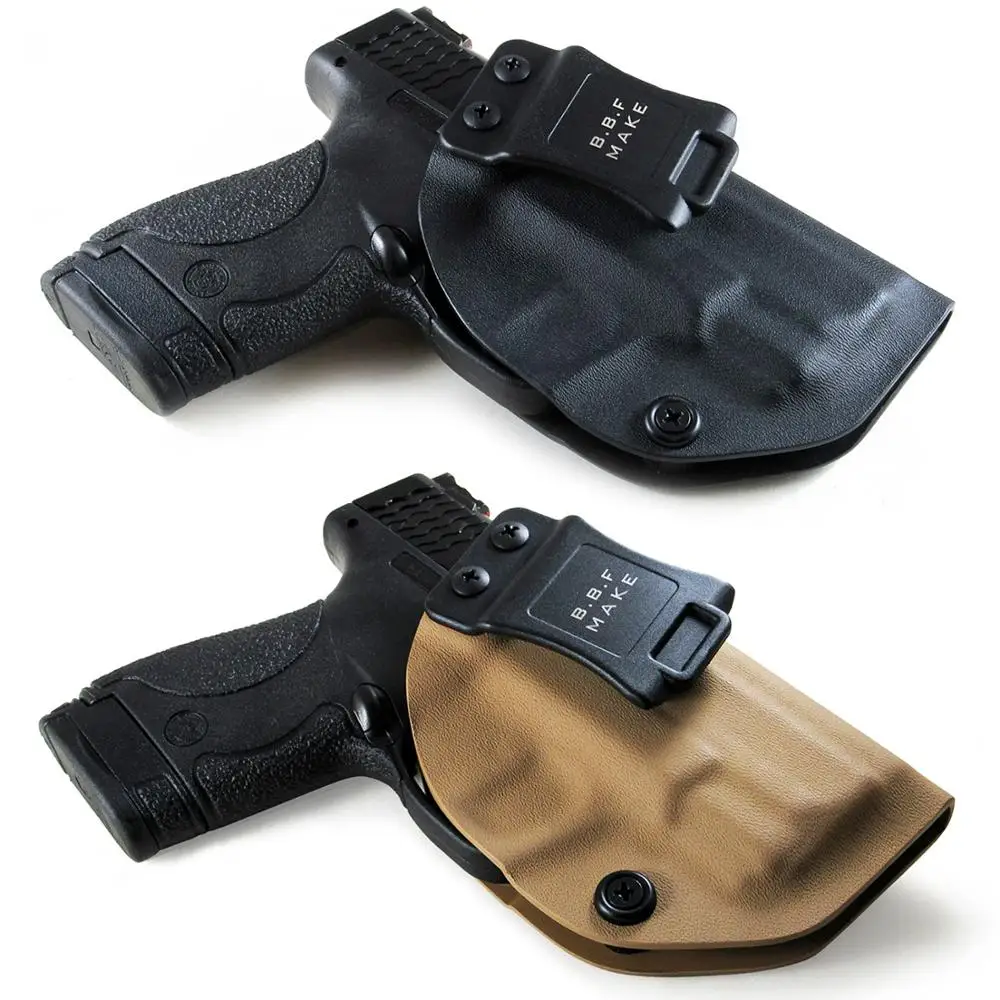 

B.B.F Make IWB Tactical KYDEX Holster Fits: M&P Shield 9MM/.40 s&w Inside Concealed Carry Waist Gun Holster Case