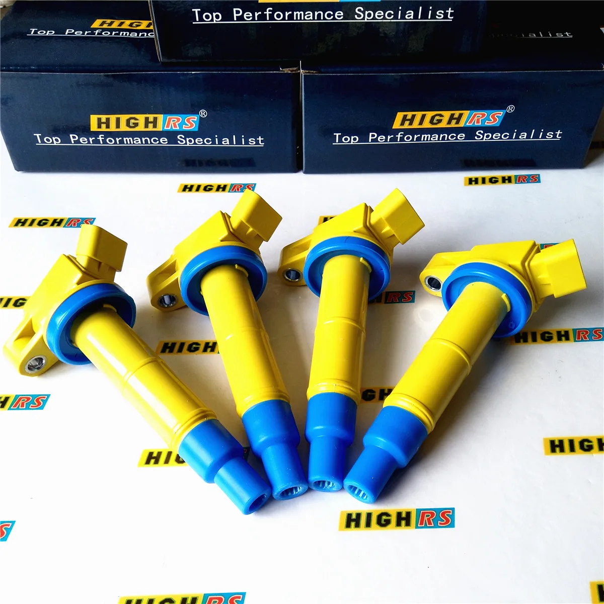 

4 PERFORMANCE Ignition coils Fit Toyota 1AZFE 2AZ-FE Corolla 90919-02243 Camry Matrix RAV4 Solara HS250H Vibe 2.4L coil