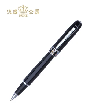 

Duke 805 Opera Face-painting Rollerball Pen Black and Silver Medium 0.5mm Refill Black Ink Writing Pen Office&school Supplies