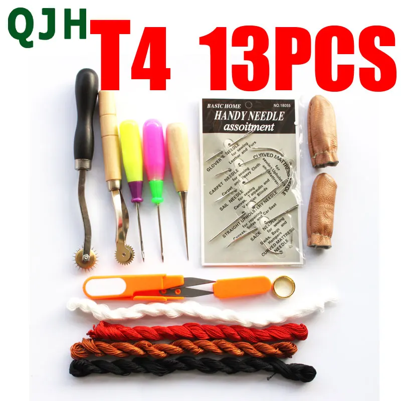 QJH-16-unids-Costura-Artesanal-y-Conjunto-de-Herramientas-de-Cuero-Hechos-A-Mano-BRICOLAJE-Bordeadora (2)