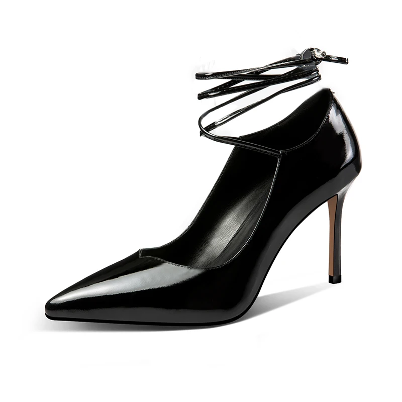 Furtado apricot Moda Tacones Bombas Black 2019 Fiesta Oficina Zapatos Banda Negros Estrecha Verano Punta Mujeres La Altos Arden Las De fpdqxHfwF
