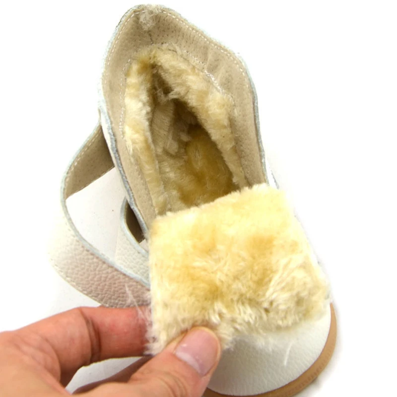 Детские зимние ботинки; Новинка года; зимняя детская обувь из натуральной кожи с хлопковой подкладкой; модные ботинки на плоской подошве для мальчиков и девочек; обувь