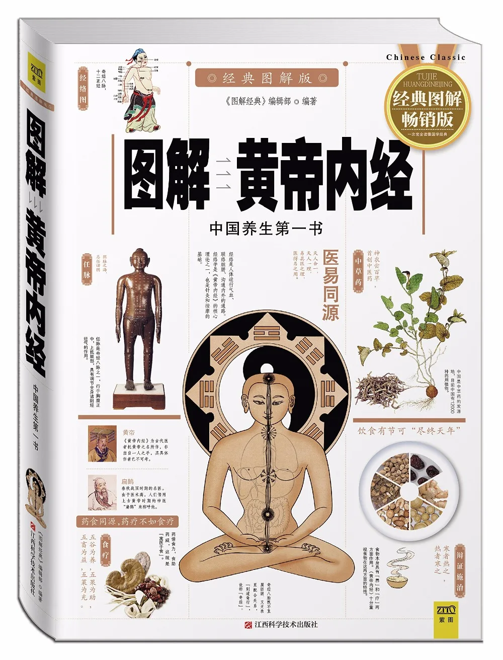Inner Canon of Huangdi with picture explained, easy to understand