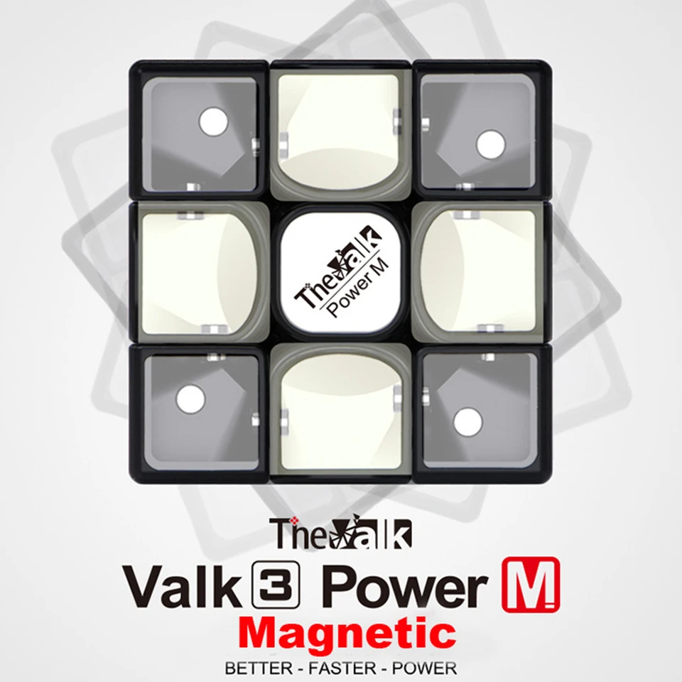 Valk3 Power M/Valk 3 Mini 3x3x3 Speed Magnetic Mofangge Qiyi Professional Competition Cubes Toy WCA Puzzle Magic Cube By Magnets | Игрушки и