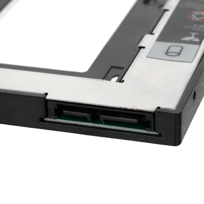 9,5 мм Универсальный 2," SATA на SATA пластик+ алюминиевый HDD твердотельный диск caddy Корпус HDD корпус для ноутбука оптический привод
