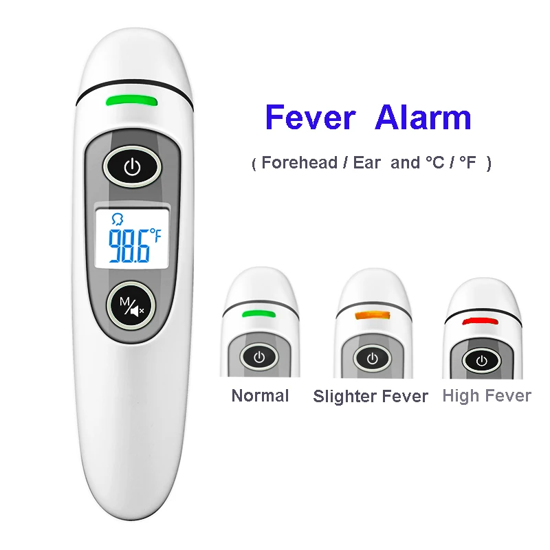 Health Care Baby Thermometer Digital Infrared IR LCD Baby Forehead and Ear Non-Contact Adult Body Fever Measurement Termometro (11)