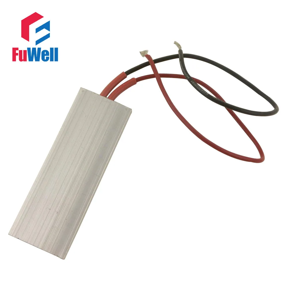 80x30x5mm 220V 70 Degree Celsius 8 17W Thermostat Heating Plate PTC