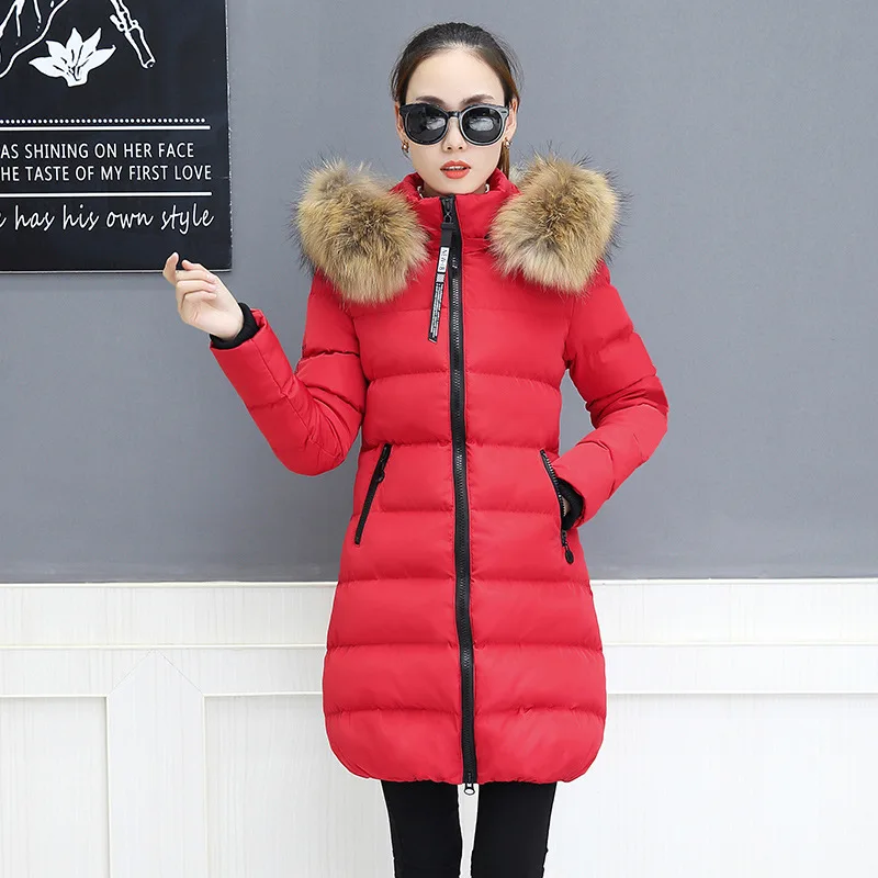 rose Femmes Noir Manteau Vestes gris Épais La 5xl Chaud Coton Manteaux Taille M D'hiver Plus Femme Parka rouge Long De 1pqwUaza