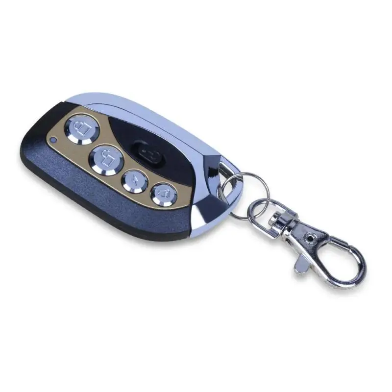 

433MHz Wireless Remote Control car Switch 4 Buttons Cloning Duplicating Transmitter Key Fob Learning Code Garage Door Opener Z2