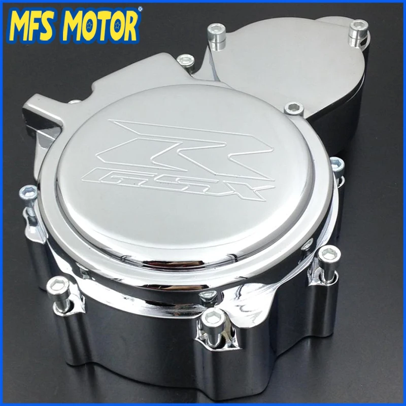 Freeshipping Motorcycle Left side Engine Stator cover For Suzuki GSX R