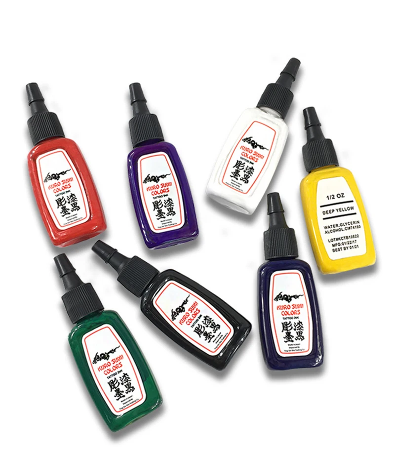 

Professional Permanent Makeup Machine Pigments Set Tattoo Ink 15ml Microblading Pigment Eyebrow Lip Eyeliner Make Up 14 Color