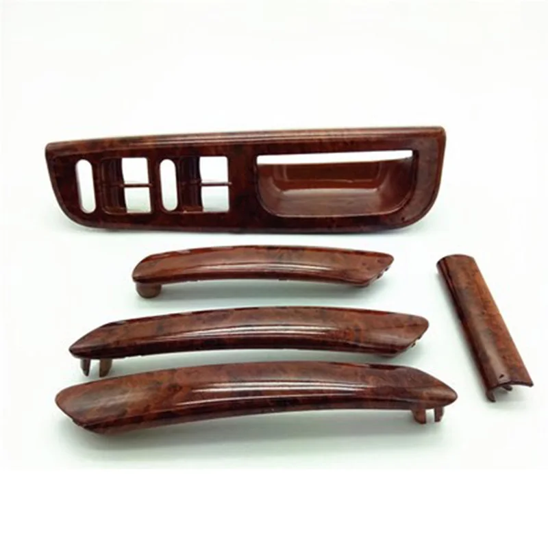 

5PCS Car Inside Door Handle Panels Cover Master Windows Switch Bezel Frame For Passat B5 98-05 Car Styling
