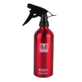 

500ml Garden Red Spray Bottles Body High Quality Black Water Bottle Trigger Head Salon Hairdressing Tool Mayitr