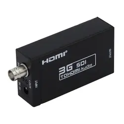 Мини конвертер адаптер HD 3g SDI в HDMI конвертер SD-SDI HD-SDI 3G-SDI в HDMI адаптер Поддержка 720 P 1080 P