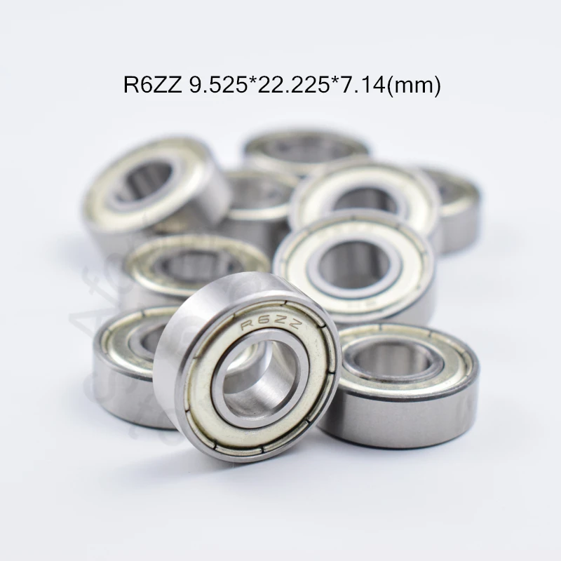 

R6ZZ 9,525*22,225*7,14 (мм) 10 шт. Подшипник Бесплатная доставка ABEC-5 подшипники экранированный Миниатюрный подшипник 3/8 "x7/8" 9/32 "дюймов