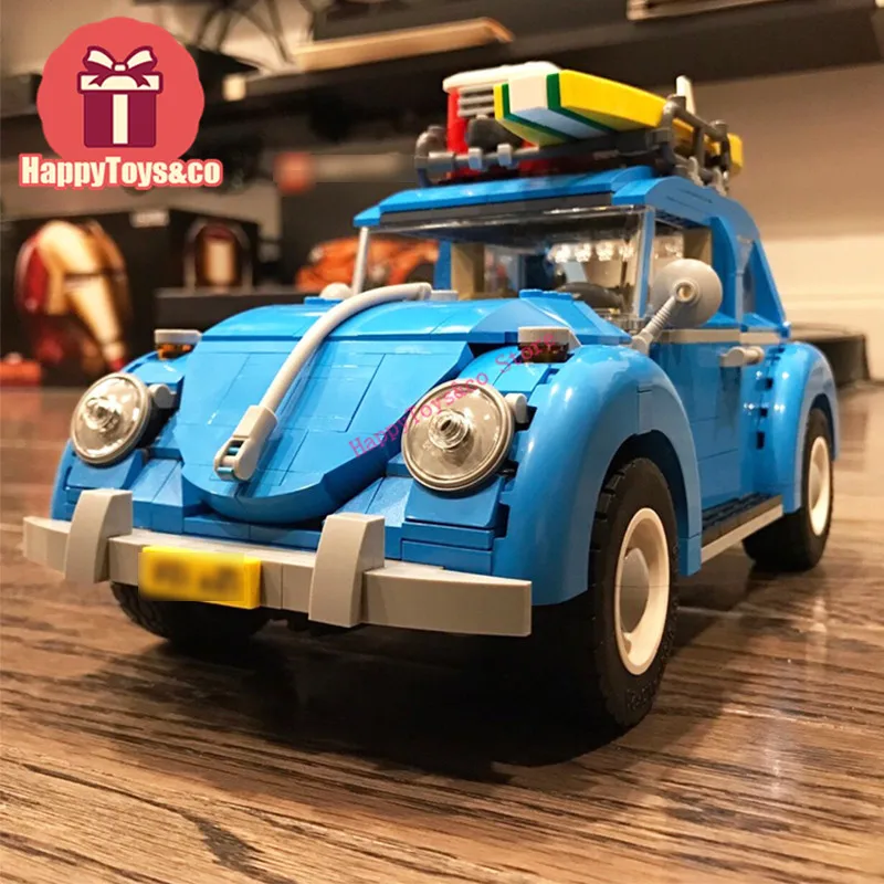 Legoing техника серии 10252 1193 шт. Blue beach поездки автомобиля игрушки для Детский подарок