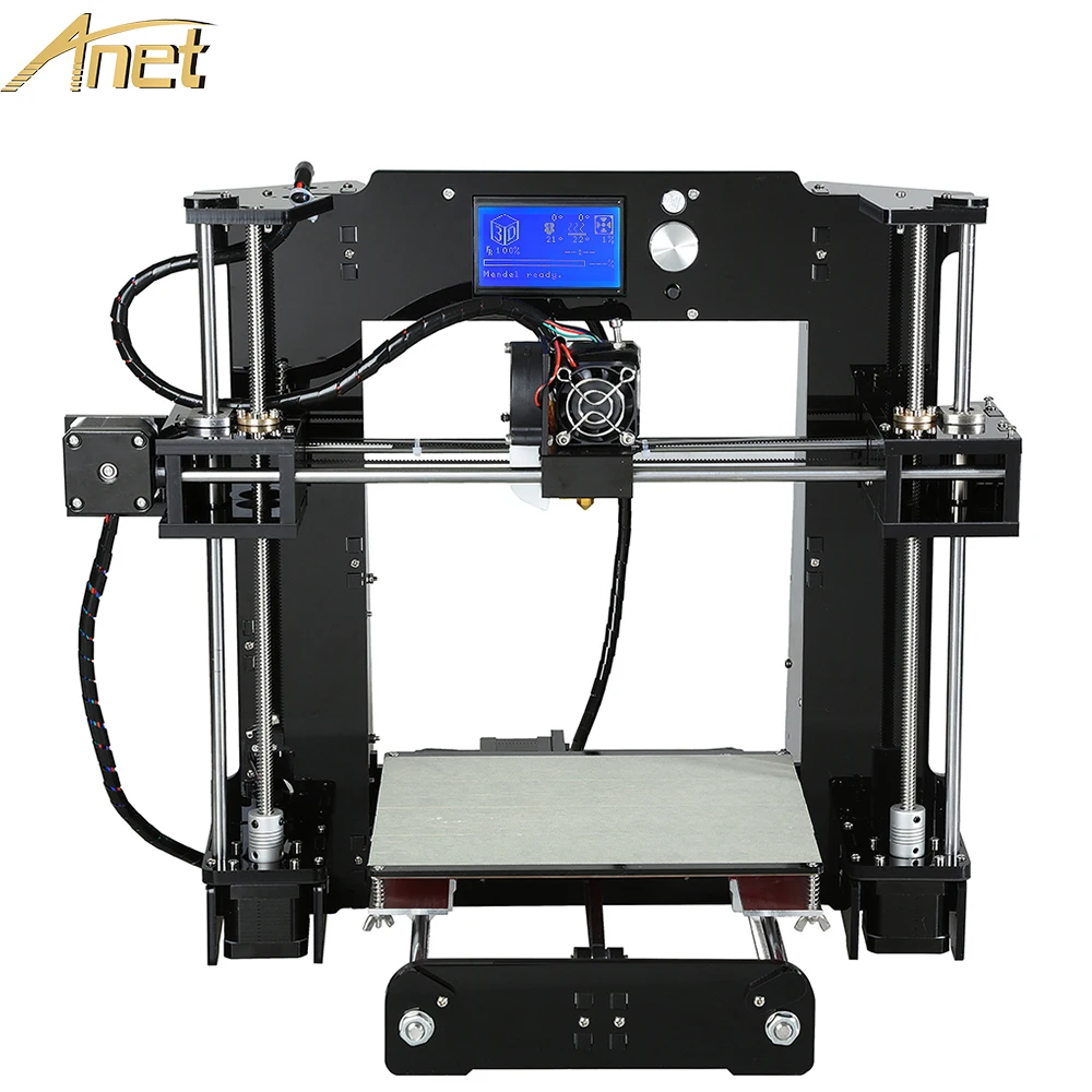 2016 Display Upgrated Anet 3d printer Large Printing Size Reprap Prusa i3 3D Printer Kit DIY