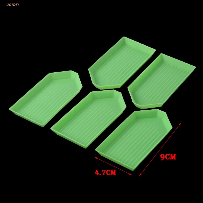Diamond Painting Tool Set Diamond Painting Accessories 5Pcs DIY 5D Diamond Painting Rhinestone Plate Tray Embroidery Cross Stich Tool