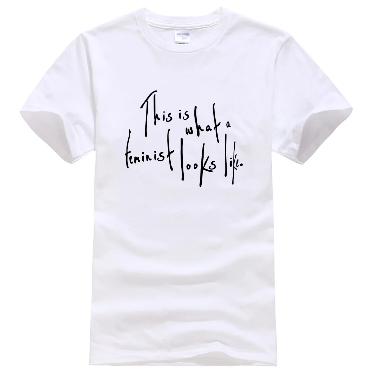T-shirt 2019 summer This Is What a Feminist Looks Like printed men's T-shirts casual brand clothing t shirt men Harajuku T-Shirt
