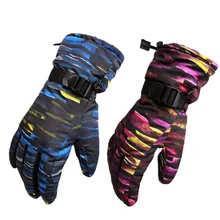 20 непромокаемые лыжные перчатки мужские женские теплые лыжные сноубордические перчатки снегоход мотоциклетные зимние уличные зимние перчатки