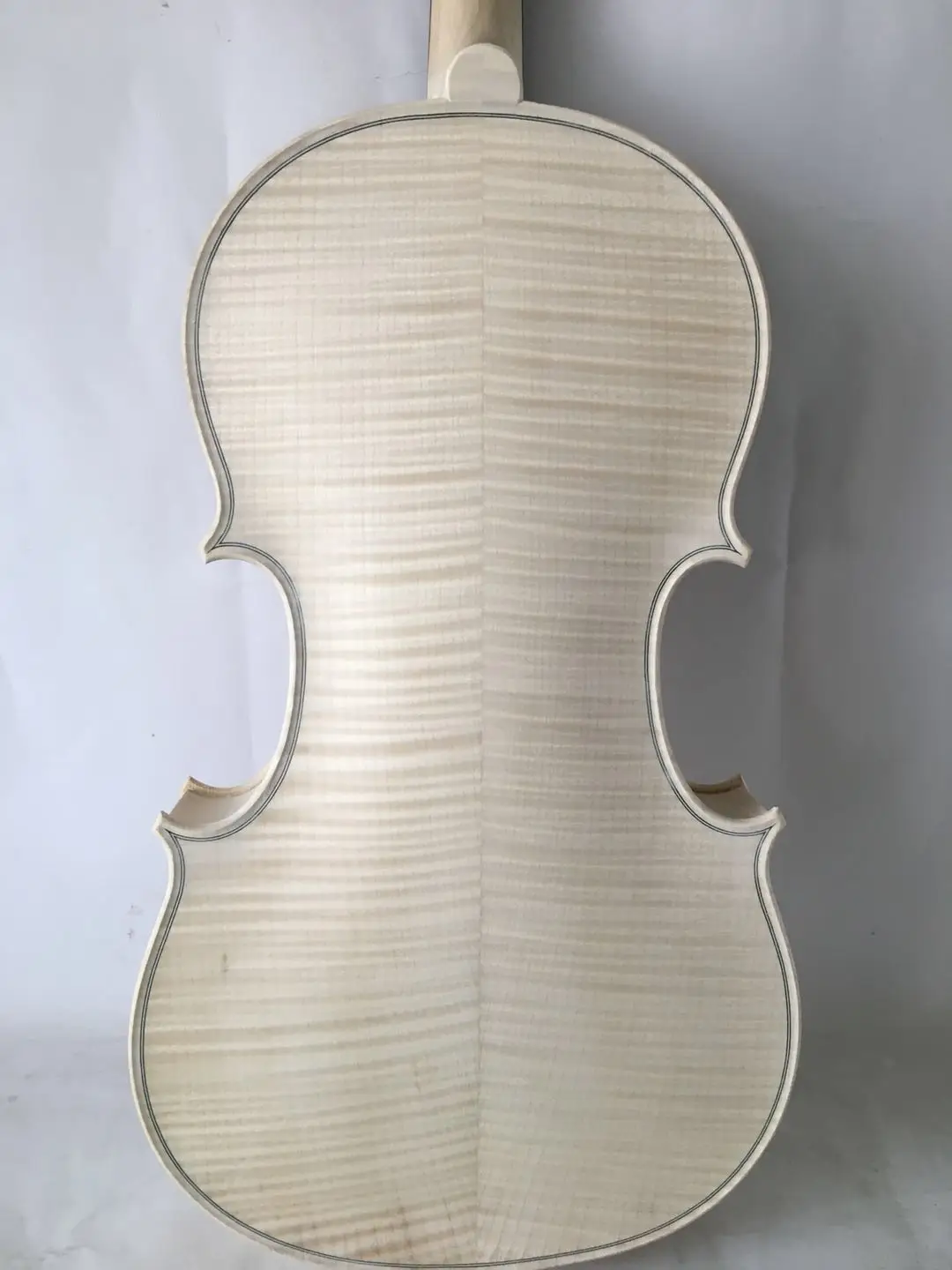 

Best 16" viola in white European tone flamed maple back hand made viola