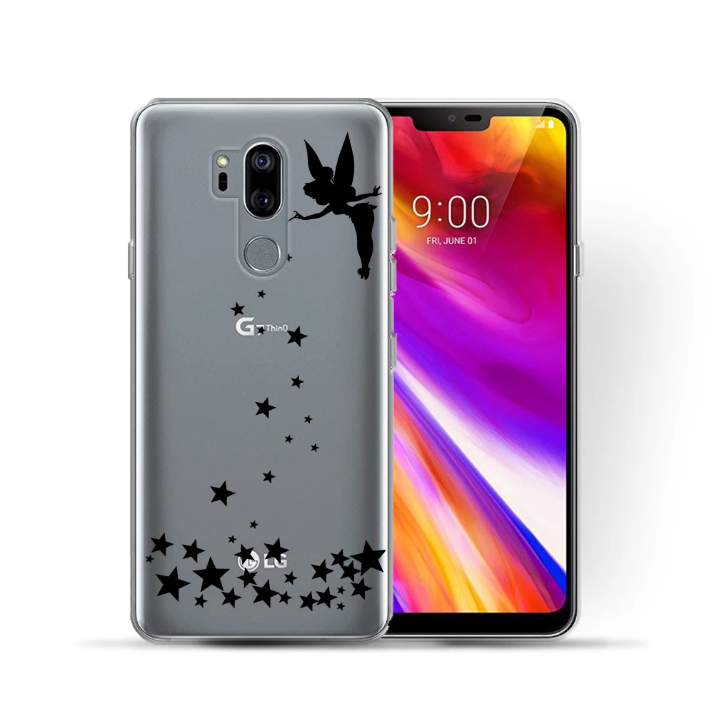 Любовь и смех жизнь силиконовый чехол накладка из мягкого ТПУ для LG G7 6 1